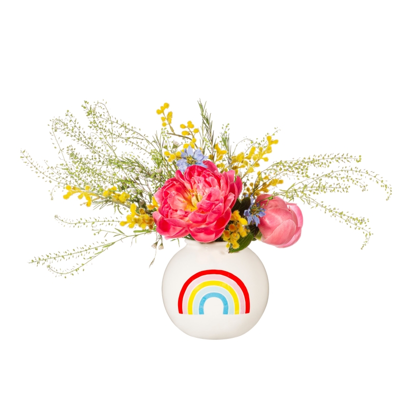 Chasing Rainbows Vase