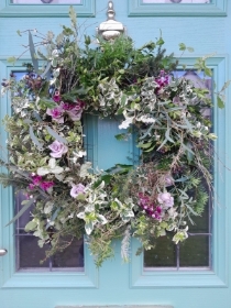 Spring Door Wreath